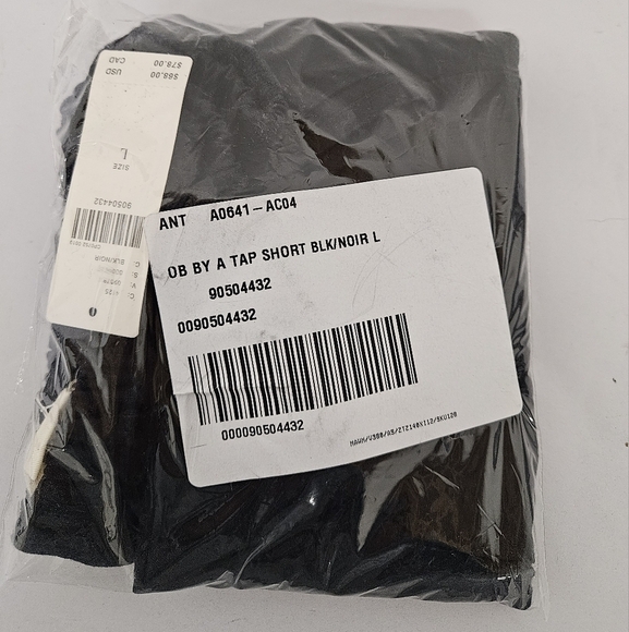 Anthropologie Linen Blend Micro Tap Shorts in Black NWT - Picture 9 of 14